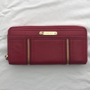 Michael Kors Red Wallet NWOT